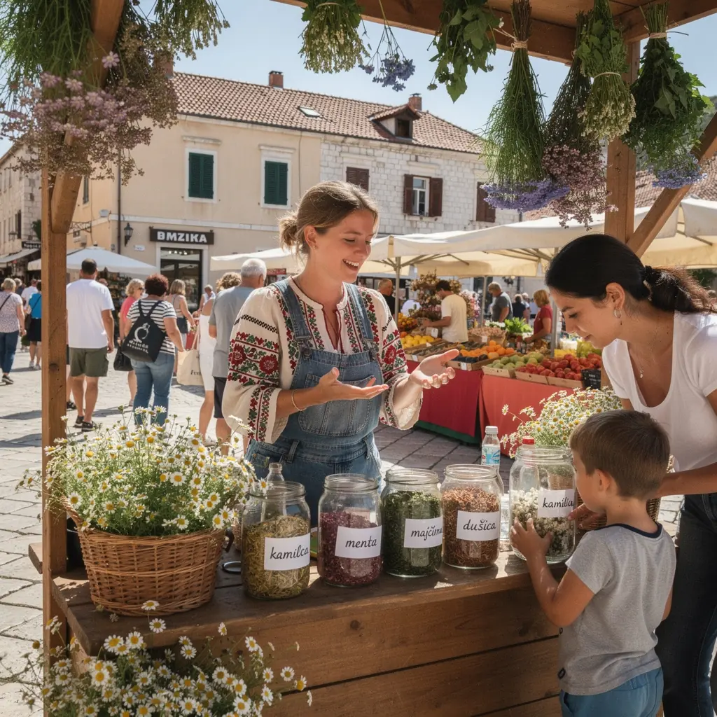 Umirujući prizor čaja s limunom i medom na elegantnoj pladnju.
