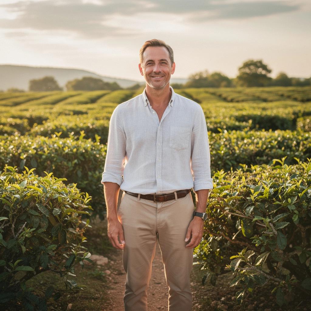 Čajni listovi razasuti po bijelom stolu.